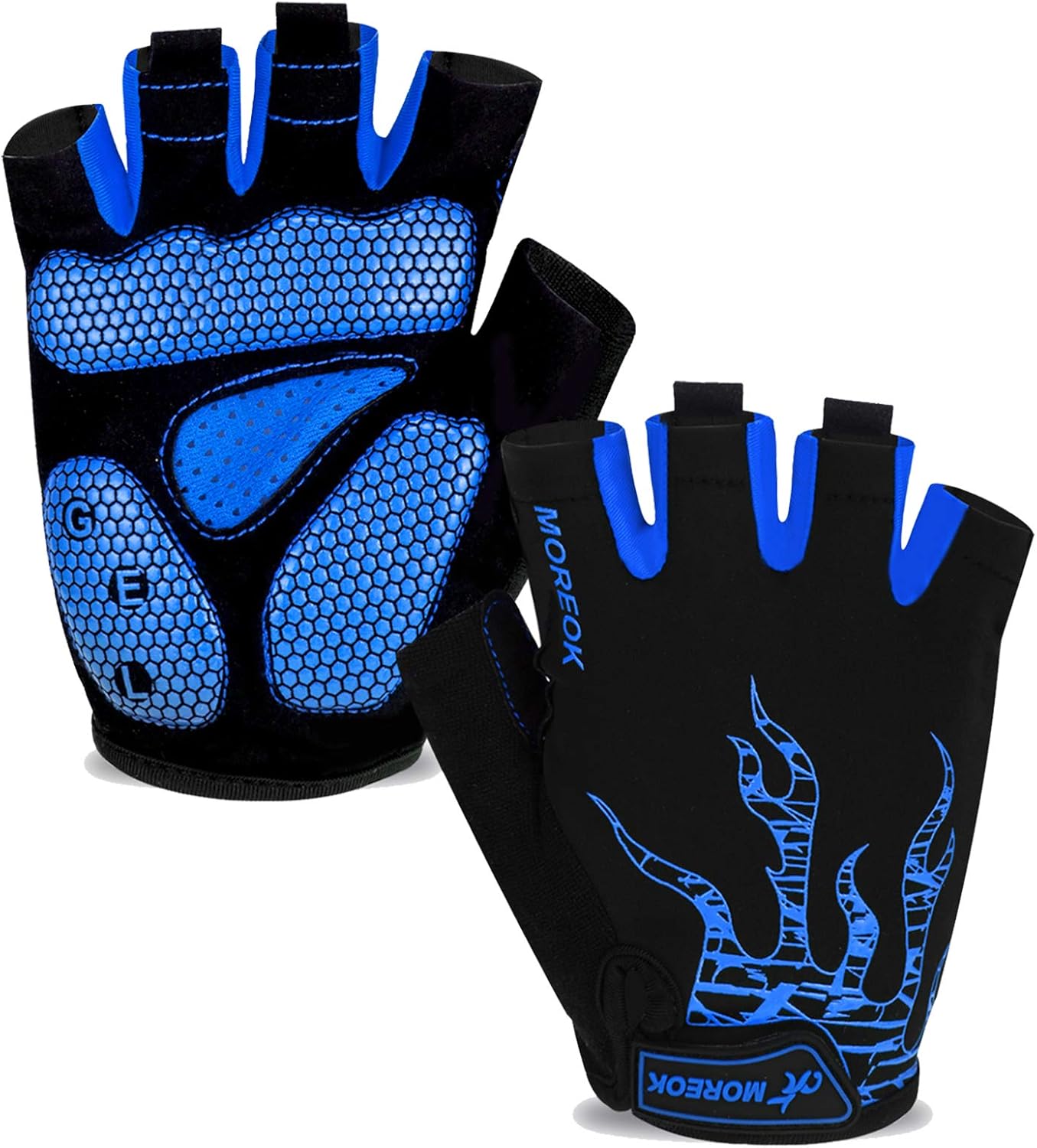 Half Finger Cycling Gloves with 5 mm Gel Padding