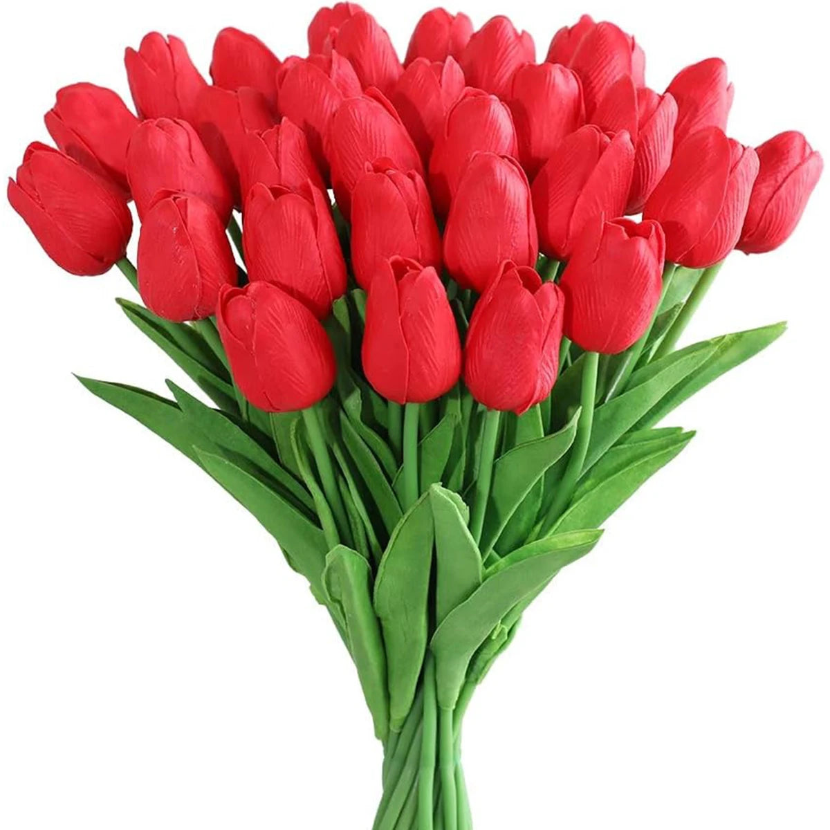 Real Touch Artificial Tulip Bouquet for Home & Weddings