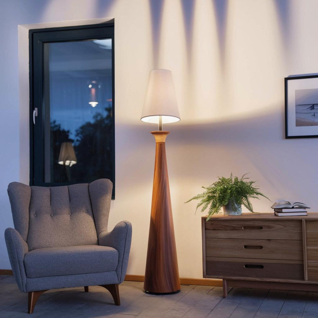 Modern Wood Table Lamps For Bedroom And Living Room